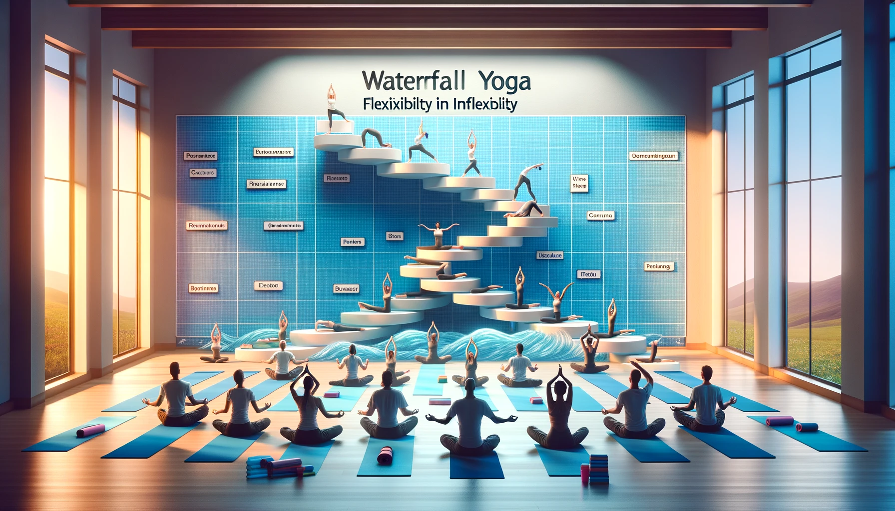 Waterfall Yoga: Flexibility in Inflexibility